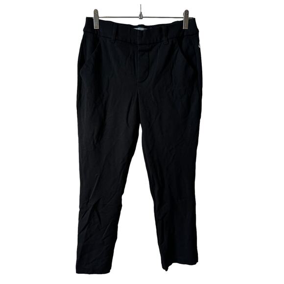 Wit & Wisdom New Women's Cropped Trouser Pants Black Size 2 Minimalist Classic - Picture 1 of 9